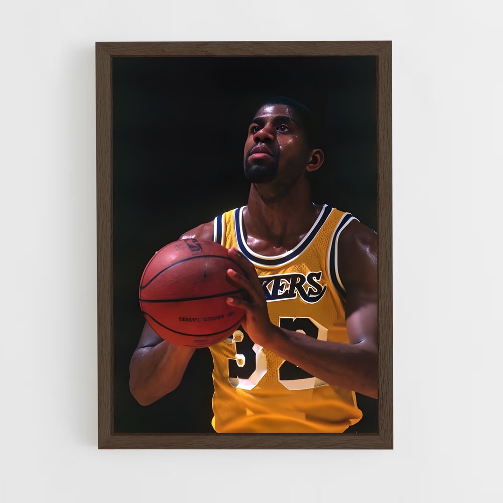 Poster Show Time Magic – affiche Basketball (vue 5)